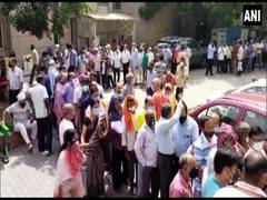 
      
      People throng Noida hospital to get COVID vaccines, flout norms 
      
      