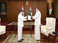 
      
         Thawarchand Gehlot resigns as Rajya Sabha member 
      
      