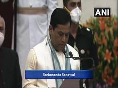 
      
      Former Assam CM Sarbananda Sonowal takes oath as Union...
      
      