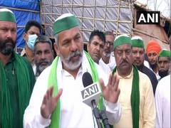 
      
      Farmers' protest: BKU leader Rakesh Tikait leaves for Singhu...
      
      
