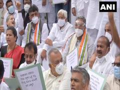 
      
      Congress organises protest marches, seeks SC-monitored probe...
      
      