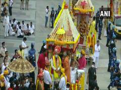 
      
      Rath Yatra begins at Ahmedabad's Jagannath Temple, Gujarat CM...
      
      