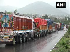 
      
      Vehicular movement at NH-44 in J-K's Ramban district resumes...
      
      