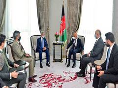 
      
      Jaishankar discusses Afghanistan situation with Ashraf Ghani 
      
      