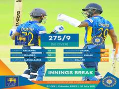 
      
      SL vs Ind, 2nd ODI: Chamika Karunaratne, Asalanka fire hosts...
      
      