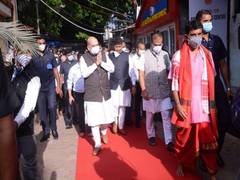 
      
      Amit Shah prays for country's progress at Kamakhya temple in...
      
      