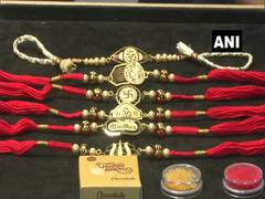 
      
      Jewellers in Gujarat's Rajkot launch pure gold, silver rakhis...
      
      