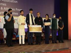 
      
      IOA felicitates Tokyo Olympics medal winners
      
      