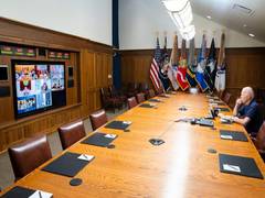 
      
      White House advisors discussing about Biden's next steps in...
      
      