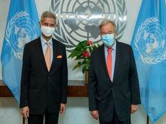 
      
      New York: Jaishankar, UN Chief discuss Afghanistan crisis 
      
      