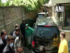 
      
      Mehbooba Mufti's mother appears before ED in money laundering case
      
      