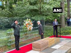 
      
      Jaishankar lays wreath at UN Peacekeepers Memorial in New York
      
      