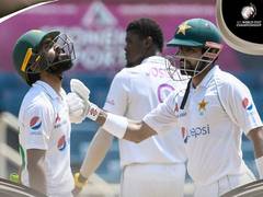 
      
      WI vs Pak, 2nd Test: Fawad Alam, Babar stage visitors'...
      
      
