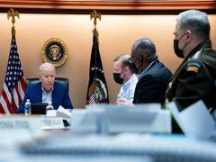 
      
      Biden meets national security team to discuss situation in...
      
      