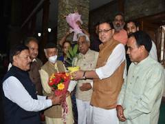 
      
      Uttarakhand CM meets Maharashtra Governor in Dehradun
      
      