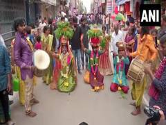 
      
      Bonalu traditional festival begins in Hyderabad  
      
      