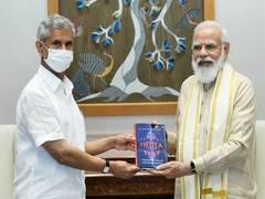
      
      Jaishankar presents first copy of his book 'The India Way' to...
      
      