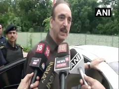 
      
      Azad being sent back to Delhi from Srinagar airport
      
      