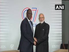 
      
      G7 Summit: Modi meets Senegal President
      
      