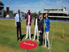 
      
      Jamaica Test: Windies win the toss, elect to bowl first 
      
      