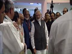 
      
      Be courageous: PM Modi to scientists after 'Vikram' lander...
      
      