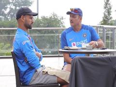 
      
      Here's how Ravi Shastri and Shikhar Dhawan spent their morning!
      
      