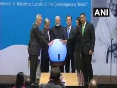 
      
      PM Modi inaugurates Gandhi Solar Park at UN Headquarters
      
      