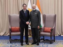
      
      PM Modi meets Cyprus President, reiterates India's support to...
      
      