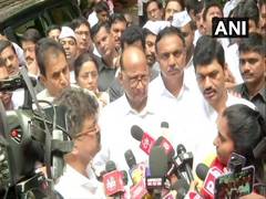 
      
      Mumbai police requested not to visit ED office today: Sharad Pawar
      
      