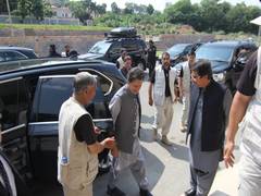 
      
      Pak PM visits earthquake-hit Mirpur district in PoK
      
      