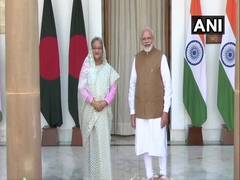 
      
      PM Modi holds bilateral talks with Bangladesh counterpart...
      
      