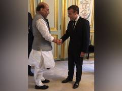 
      
      Rajnath Singh terms meeting with Macron 'productive'
      
      