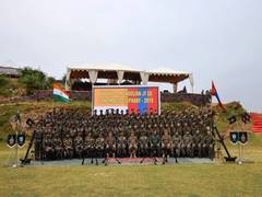 
      
      Indian-Mongolian Army joint military exercise concludes
      
      