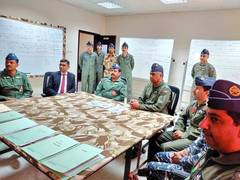 
      
      IAF Chief visits RAFO base Masirah, Oman, witnesses Ex...
      
      