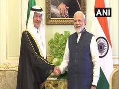 
      
      PM Modi meets Saudi energy minister
      
      