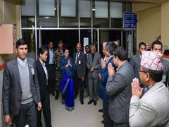 
      
      Nepal President takes update on PM Oli's health at Kathmandu...
      
      