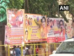 
      
      Posters come up all over Mumbai congratulating Thackeray
      
      