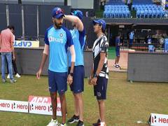 
      
      Bumrah trains with Indian cricket team at Vizag
      
      