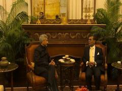
      
      Jaishankar meets Maldives' Parliament Speaker
      
      