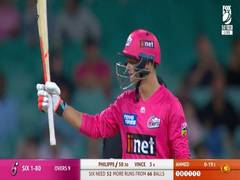
      
      Big Bash League: Sydney Sixers defeat Perth Scorchers by...
      
      
