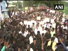 
      
      Chennai: Thousands march to protest against CAA in DMK rally
      
      