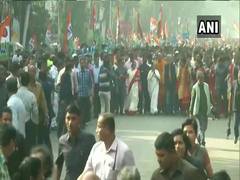 
      
      Mamata Banerjee holds massive protest march against CAA
      
      
