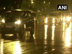 
      
      Light rains lash Delhi
      
      