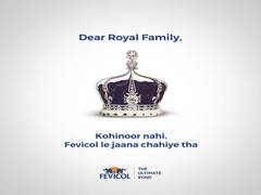 
      
      Kohinoor nahi, Fevicol lejana chahiye tha: Adhesive brand's...
      
      