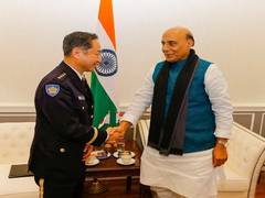 
      
      Chief of Staff, Joint Staff of Japan meets Rajnath Singh in...
      
      