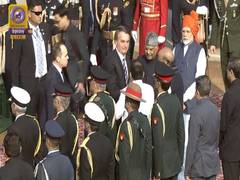 
      
      President Kovind accompanied by Brazil counterpart Bolsonaro...
      
      