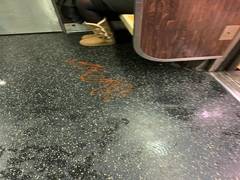 
    Man uses ketchup to mark territory on New York subway train
    