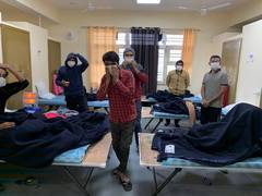 
      
      All 406 Wuhan returnees at ITBP facility in Delhi test...
      
      