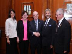 
      
      EAM meets Canadian Parliamentary delegation, discusses...
      
      