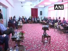 
      
      Delegation of foreign envoys meets J-K Lt Guv
      
      